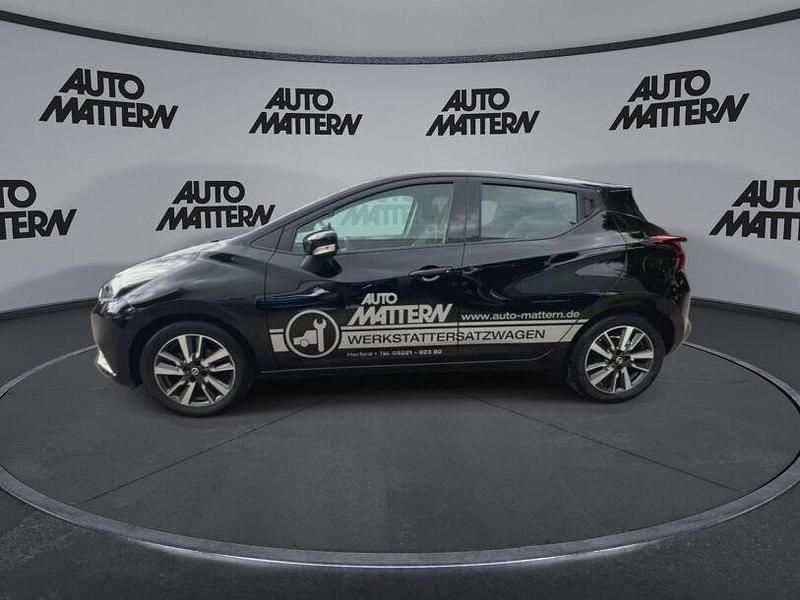 Gebraucht Nissan Micra Acenta 71 PS (52 kW) 2017 Schwarz Kleinwagen