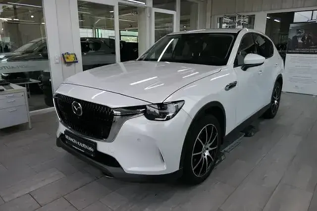 Gebraucht Mazda CX-60 Exclusive 328 PS (241 kW) 2022 Weiß SUV