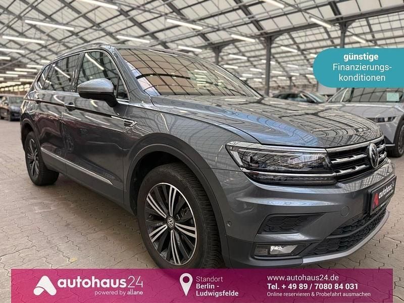 Grau Gebraucht 2021 VW Tiguan Allspace Comfortline SUV | 24.990 € (Superpreis) - Bild 1/4