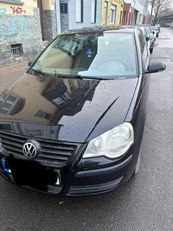 Gebraucht VW Polo Trendline 60 PS (44 kW) 2008 Schwarz Kleinwagen