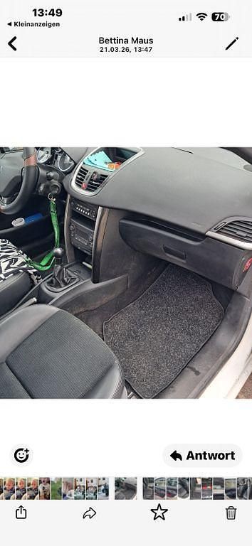 Gebraucht Peugeot 207 Tendance 73 PS (53 kW) 2012 Weiß Kombi