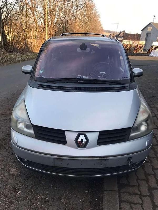 Silber Gebraucht 2003 Renault Grand Espace Privilege Van / Kleinbus | 1.500 € - Bild 1/4