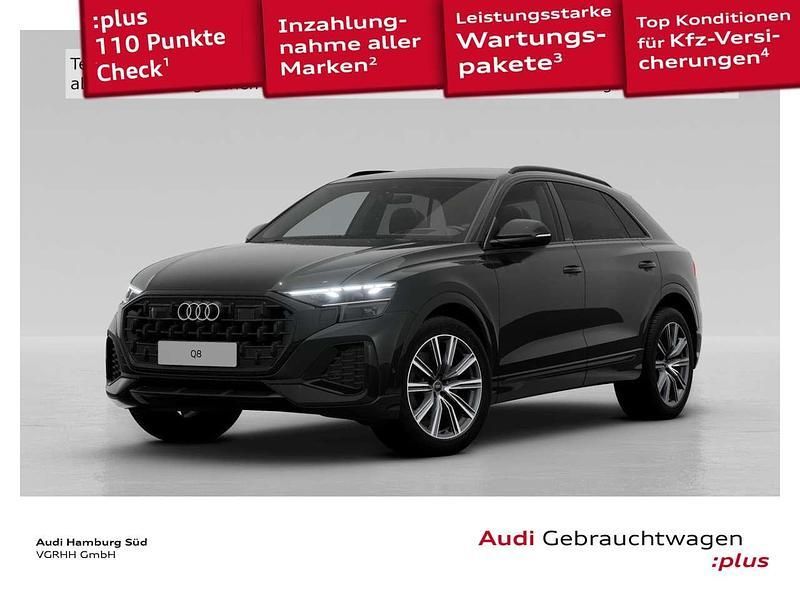 0e mythosschwarz metallic Gebraucht 2025 Audi Q8 SUV | 77.750 € (Guter Preis) - Bild 1/3