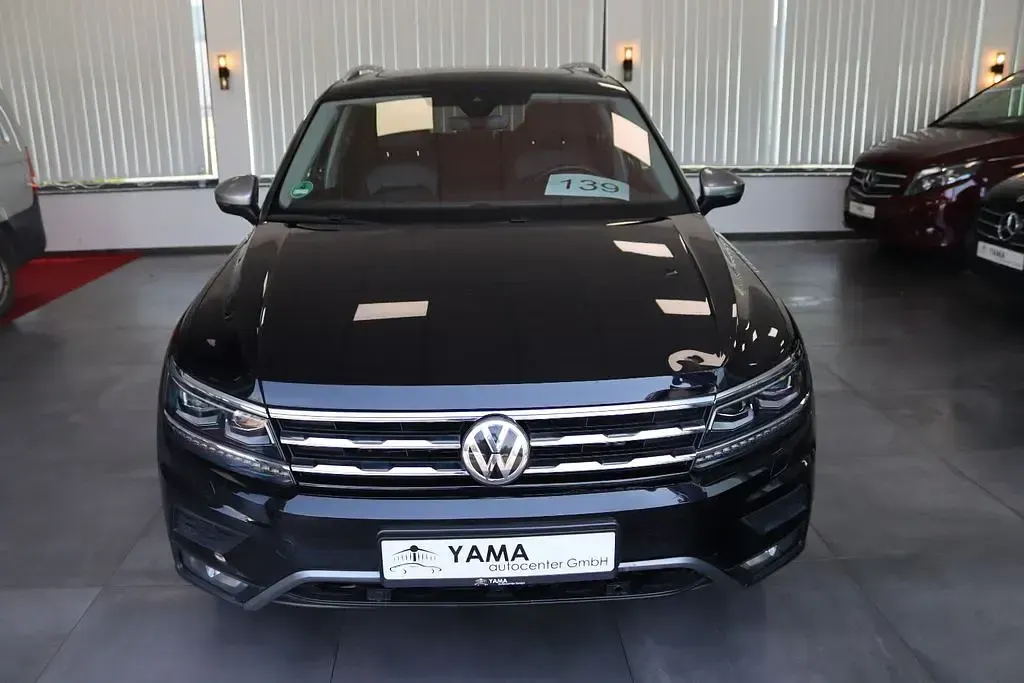 Gebraucht VW Tiguan Allspace Highline 239 PS (175 kW) 2018 Schwarz SUV