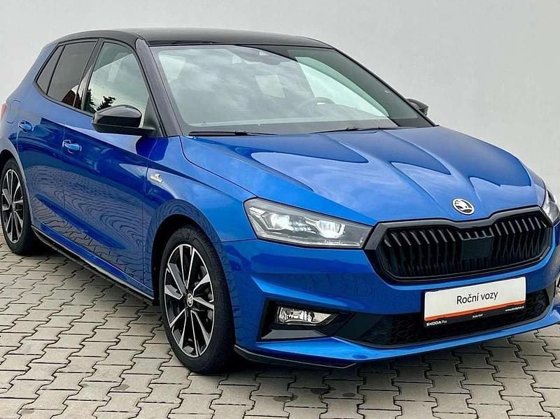 Raceblau metallic Gebraucht 2024 Skoda Fabia Monte Carlo Kleinwagen | 19.890 € (Guter Preis) - Bild 1/4