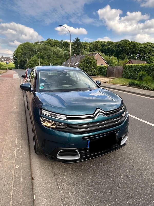 Blau Gebraucht 2020 Citroën C5 Aircross PureTech SUV | 12.690 € (Superpreis) - Bild 1/4