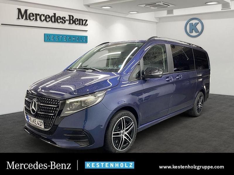 Blau Gebraucht 2024 Mercedes V300 Avantgarde Van / Kleinbus | 79.730 € - Bild 1/4