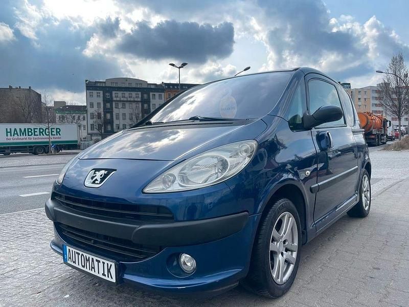 Gebraucht Peugeot 1007 Premium 73 PS (53 kW) 2007 Lack blau montebello Van / Kleinbus