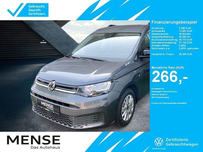 Indiumgrau Gebraucht 2023 VW Caddy Life Van / Kleinbus | 26.490 € (Fairer Preis) - Bild 1/4