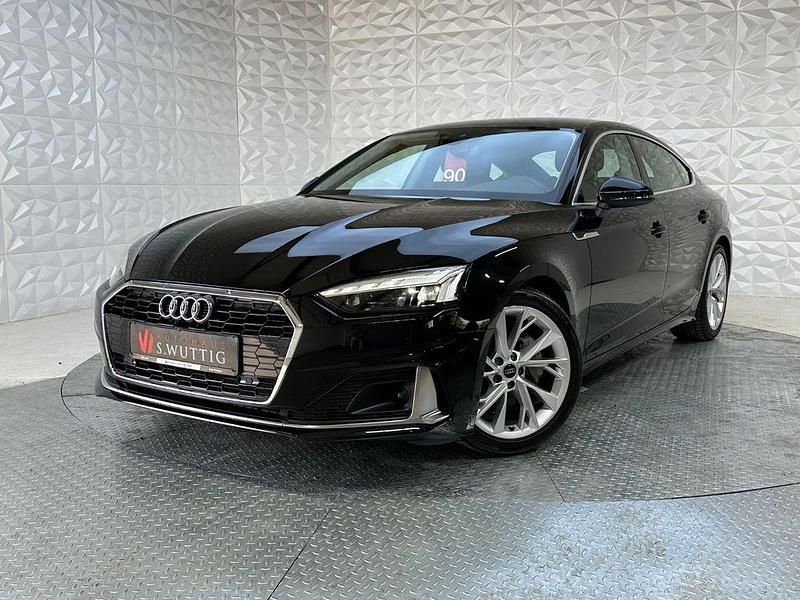 Schwarz Gebraucht 2023 Audi A5 Sportback Advanced Limousine | 33.690 € (Guter Preis) - Bild 1/4