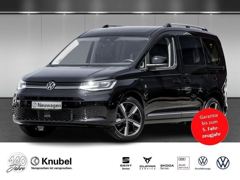Schwarz Neu 2025 VW Caddy Style Van / Kleinbus | 44.490 € (Teuer) - Bild 1/4