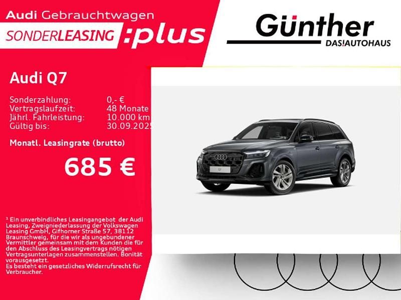 Daytonagrau perleffekt Gebraucht 2025 Audi Q7 S-Line SUV | 68.921 € - Bild 1/4