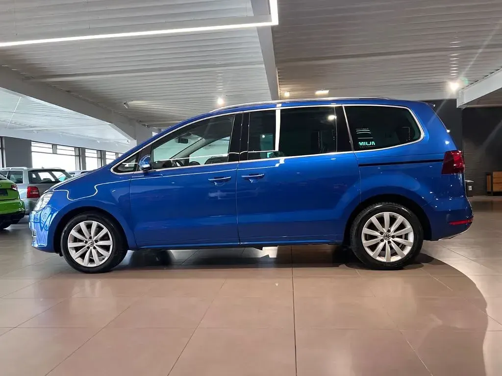 Gebraucht VW Sharan Highline 184 PS (135 kW) 2018 Blau Van / Kleinbus