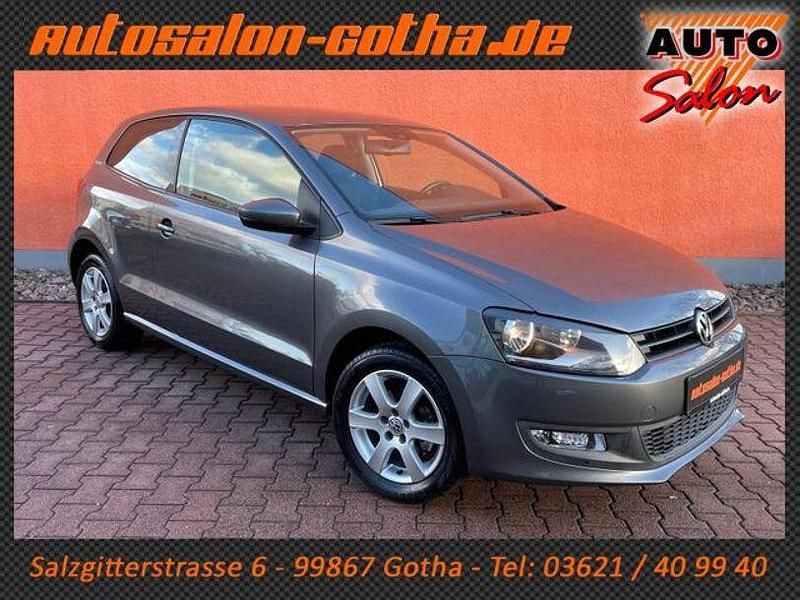 Gebraucht VW Polo Team 60 PS (44 kW) 2011 Grau Kleinwagen