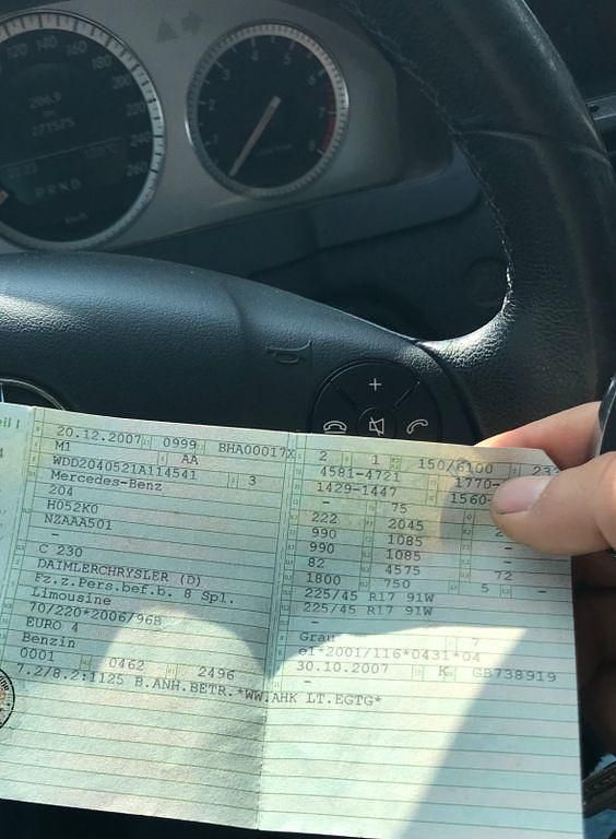 Gebraucht Mercedes 230 204 PS (150 kW) 2007 Silber Limousine