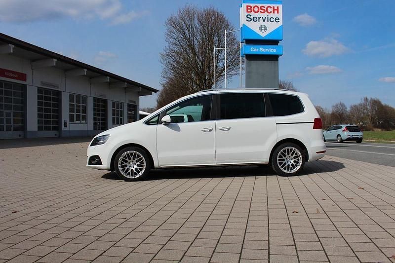 Gebraucht Seat Alhambra Style 177 PS (130 kW) 2014 Weiß Van / Kleinbus