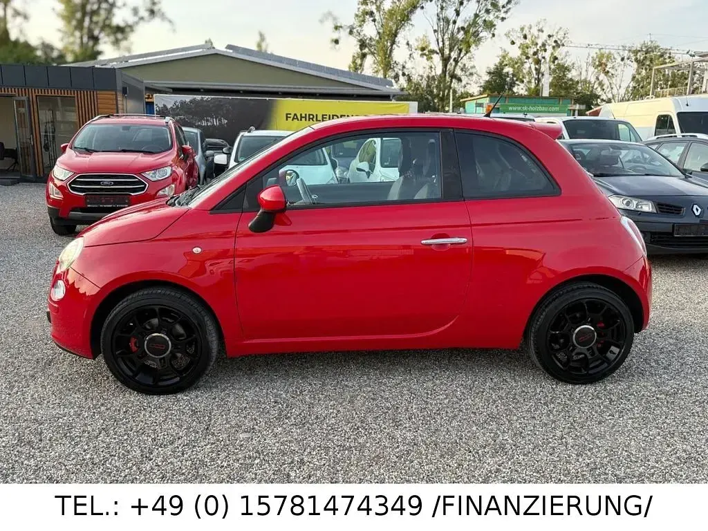 Gebraucht Fiat 500 101 PS (74 kW) 2011 Rot Kleinwagen