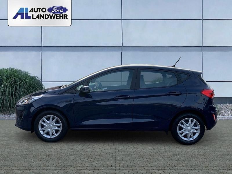 Gebraucht Ford Fiesta Cool & Connect 101 PS (74 kW) 2018 Blau Kleinwagen
