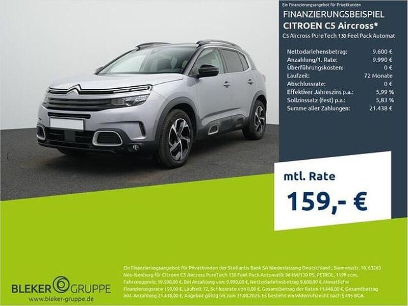 Stahlgrau Gebraucht 2021 Citroën C5 Aircross Feel SUV | 18.480 € (Guter Preis) - Bild 1/3