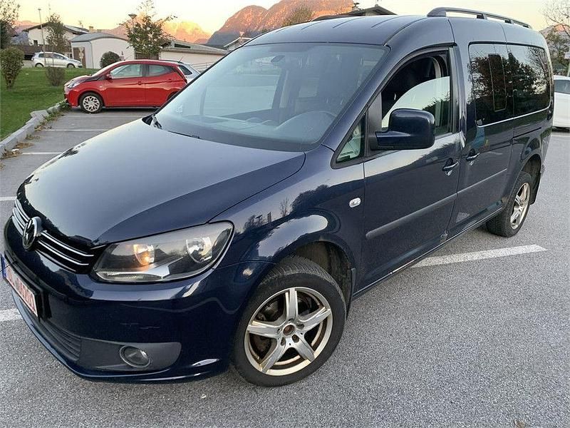 Blau Gebraucht 2013 VW Caddy Maxi Van / Kleinbus | 5.990 € (Superpreis) - Bild 1/4