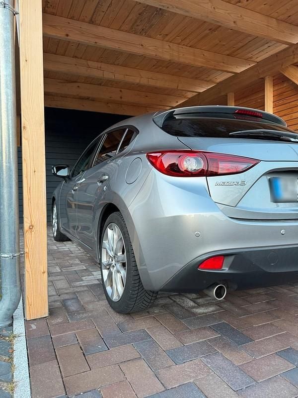 Usata Mazda 3 120 CV (88 kW) 2014 Grigio Berlina