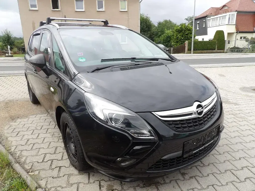 Gebraucht Opel Zafira Tourer Style 120 PS (88 kW) 2015 Schwarz Van / Kleinbus