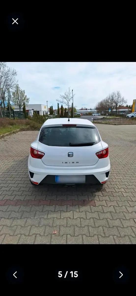 Brugt Seat Ibiza Copa 90 HK (66 kW) 2011 Hvid Hatchback