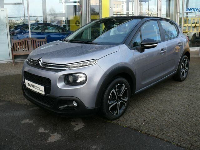 Grey metallic Gebraucht 2019 Citroën C3 Shine Kleinwagen | 15.850 € (Fairer Preis) - Bild 1/4