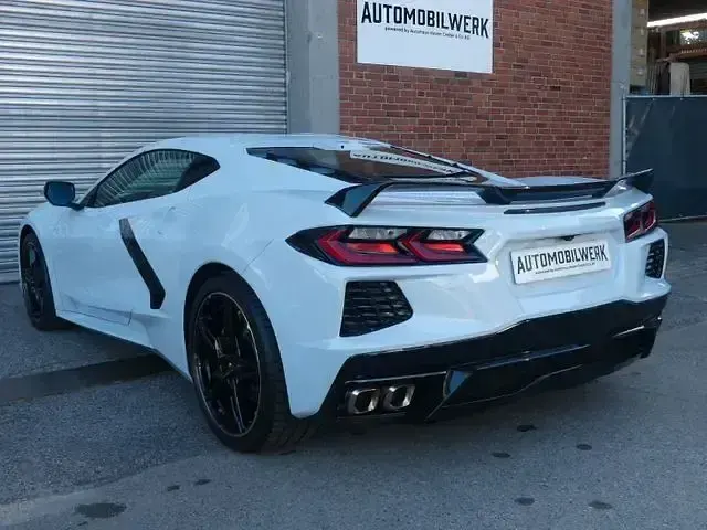 Używany Corvette C8 481 KM (353 kW) 2022 Biały Coupe