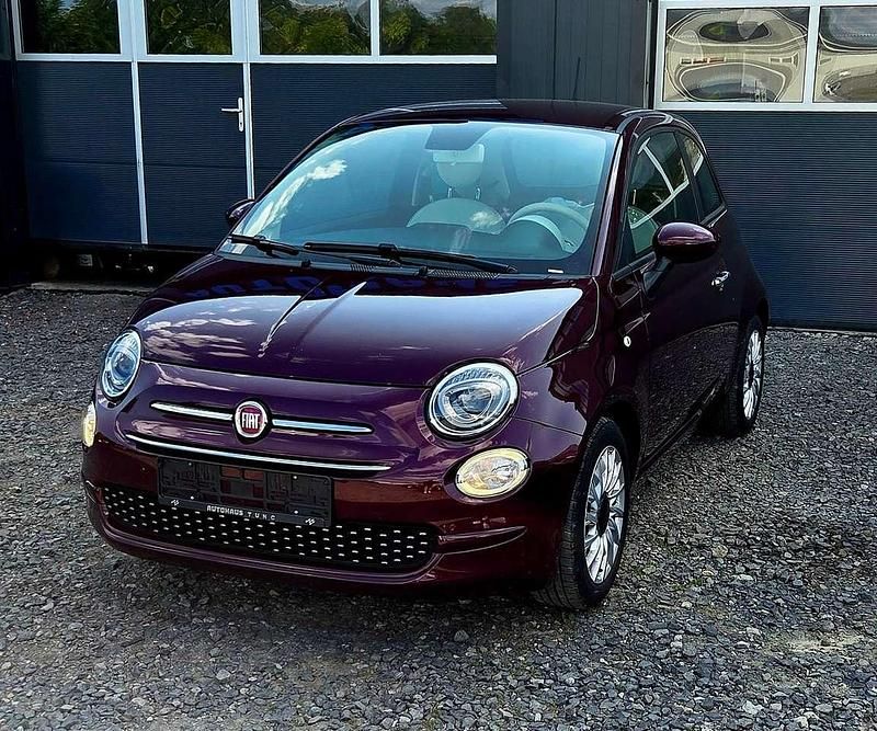 Violett / lila (metallic) Gebraucht 2020 Fiat 500 Lounge Kleinwagen | 10.900 € (Guter Preis) - Bild 1/3