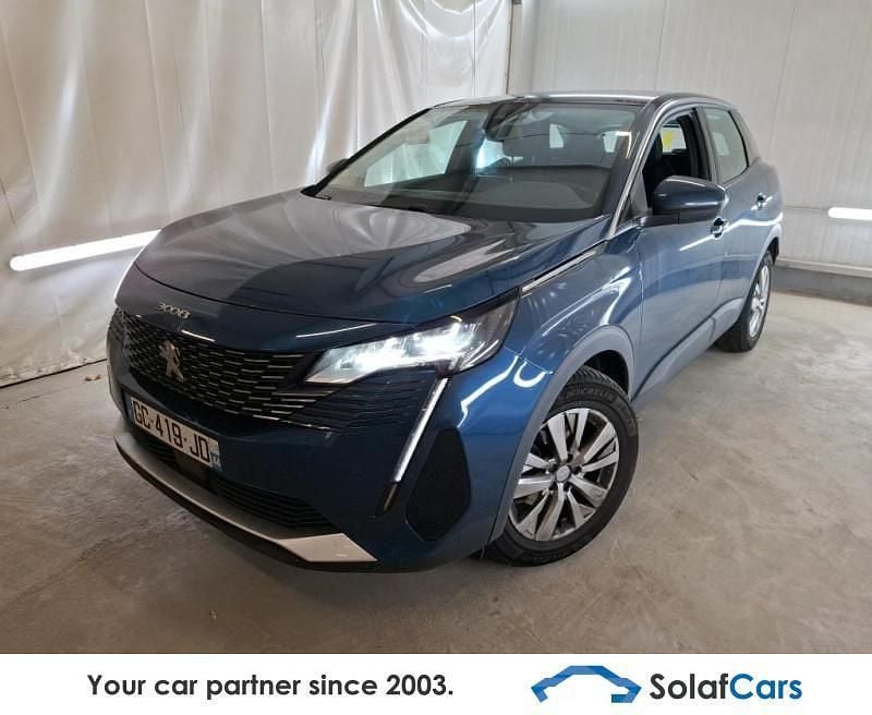 Blau Gebraucht 2021 Peugeot 3008 Business-Line SUV | 15.851 € (Superpreis) - Bild 1/4
