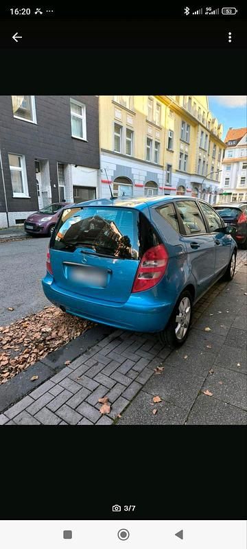 Usata Mercedes A170 2006 Blu Utilitaria