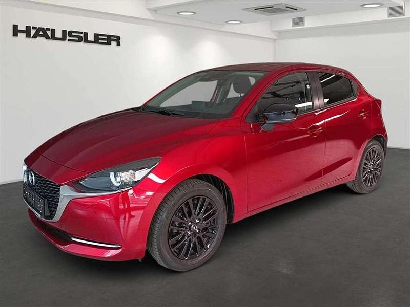 Magmarot metallic Gebraucht 2022 Mazda 2 Homura-Line Kleinwagen | 17.490 € (Fairer Preis) - Bild 1/2