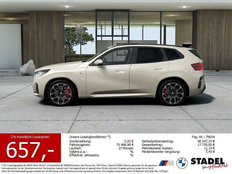 Dune grey Neu 2025 BMW X3 M Sport SUV | 58.259 € (Superpreis) - Bild 1/4