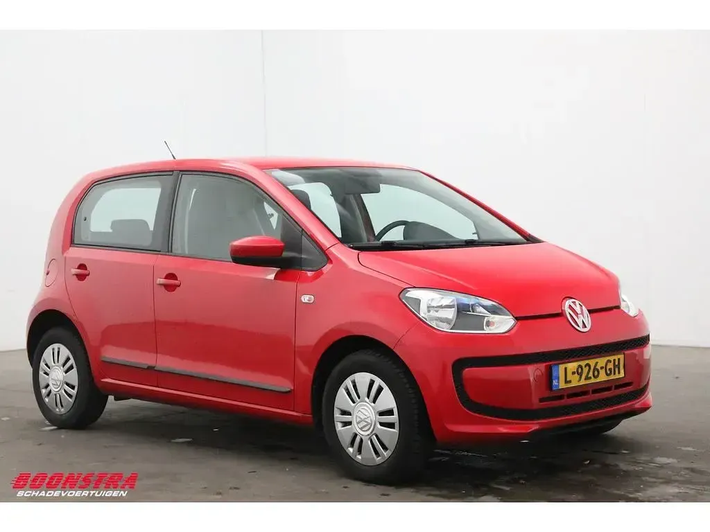Brugt VW up! move up! 60 HK (44 kW) 2014 Rød Hatchback