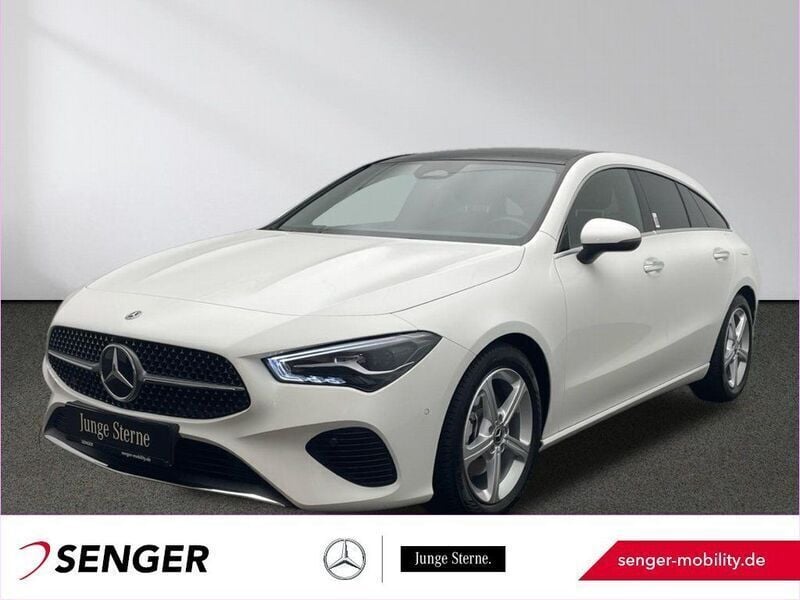 Weiß Gebraucht 2024 Mercedes CLA200 Shooting Brake Progressive Kombi | 34.900 € (Fairer Preis) - Bild 1/4