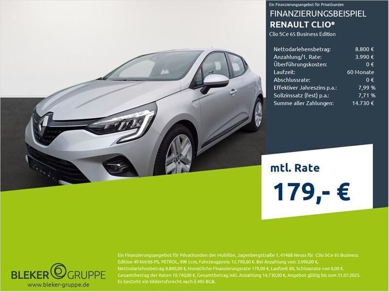 Grau Gebraucht 2022 Renault Clio V Business Kleinwagen | 12.790 € (Fairer Preis) - Bild 1/3