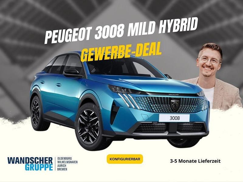 Blau Neu 2025 Peugeot 3008 Allure SUV | 32.390 € (Superpreis) - Bild 1/4