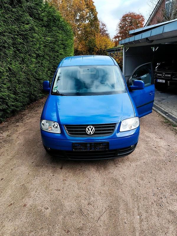Blau Gebraucht 2008 VW Caddy Maxi Van / Kleinbus | 3.500 € (Superpreis) - Bild 1/4