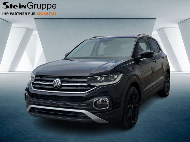 Schwarz Gebraucht 2022 VW T-Cross Style SUV | 19.110 € (Fairer Preis) - Bild 1/4