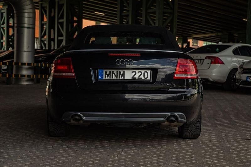 Schwarz Gebraucht 2008 Audi A4 Cabriolet Sport Cabrio | 4.700 € (Superpreis) - Bild 1/4