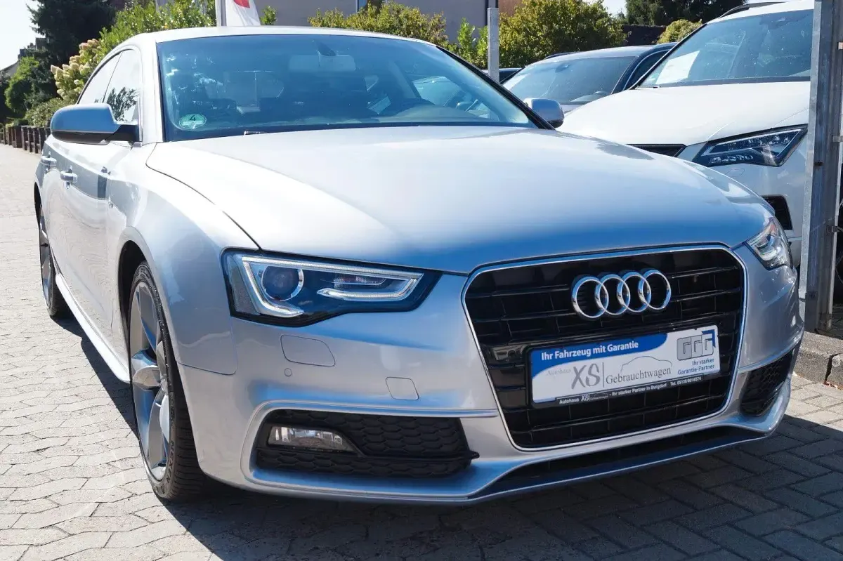 Gebraucht Audi A5 S-Line 190 PS (139 kW) 2017 Silber Coupé