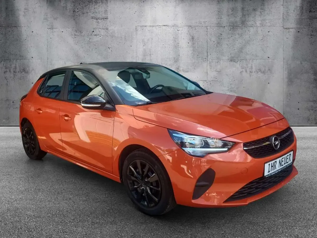 Gebraucht Opel Corsa Edition 75 PS (55 kW) 2020 Orange Kleinwagen