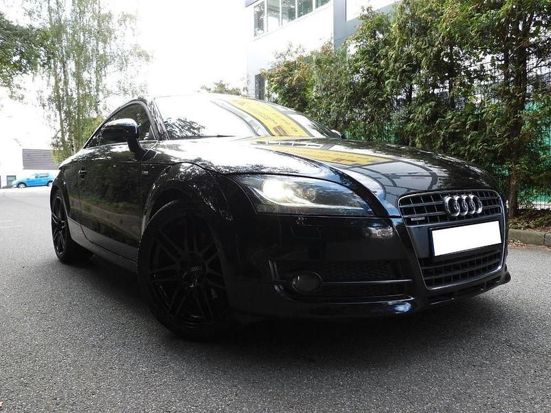 Schwarz Gebraucht 2009 Audi TT Roadster S-Line Cabrio | 8.990 € (Guter Preis) - Bild 1/4