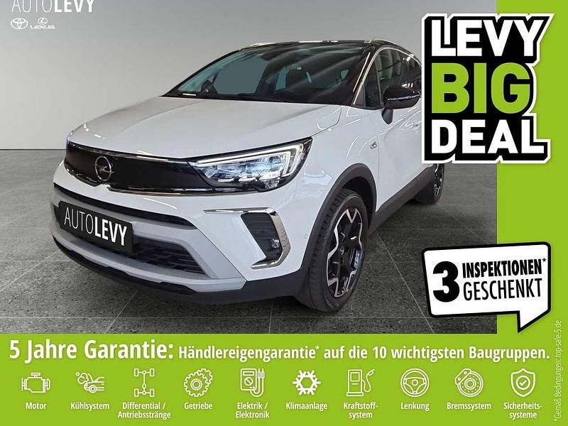Weiß (metallic) Gebraucht 2024 Opel Crossland Ultimate SUV | 18.470 € (Superpreis) - Bild 1/4