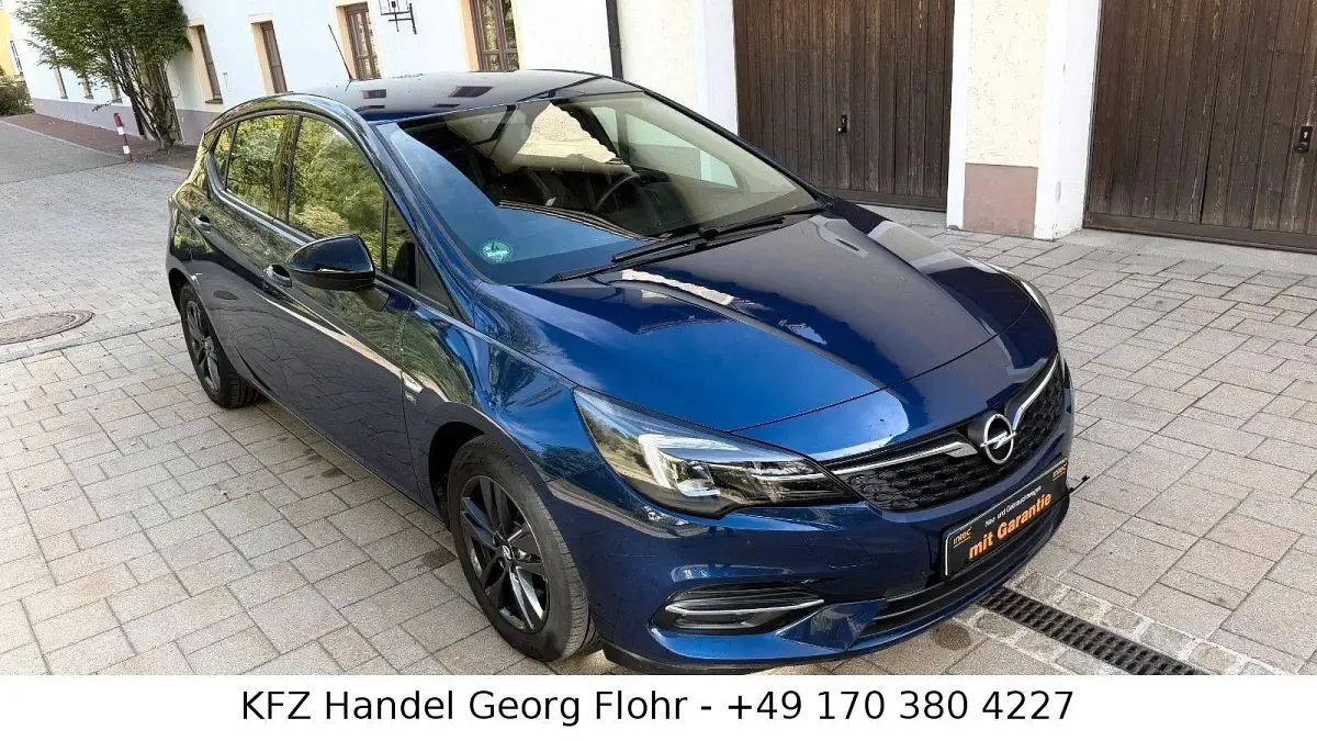 Gebraucht Opel Astra 145 PS (106 kW) 2020 Blau Limousine