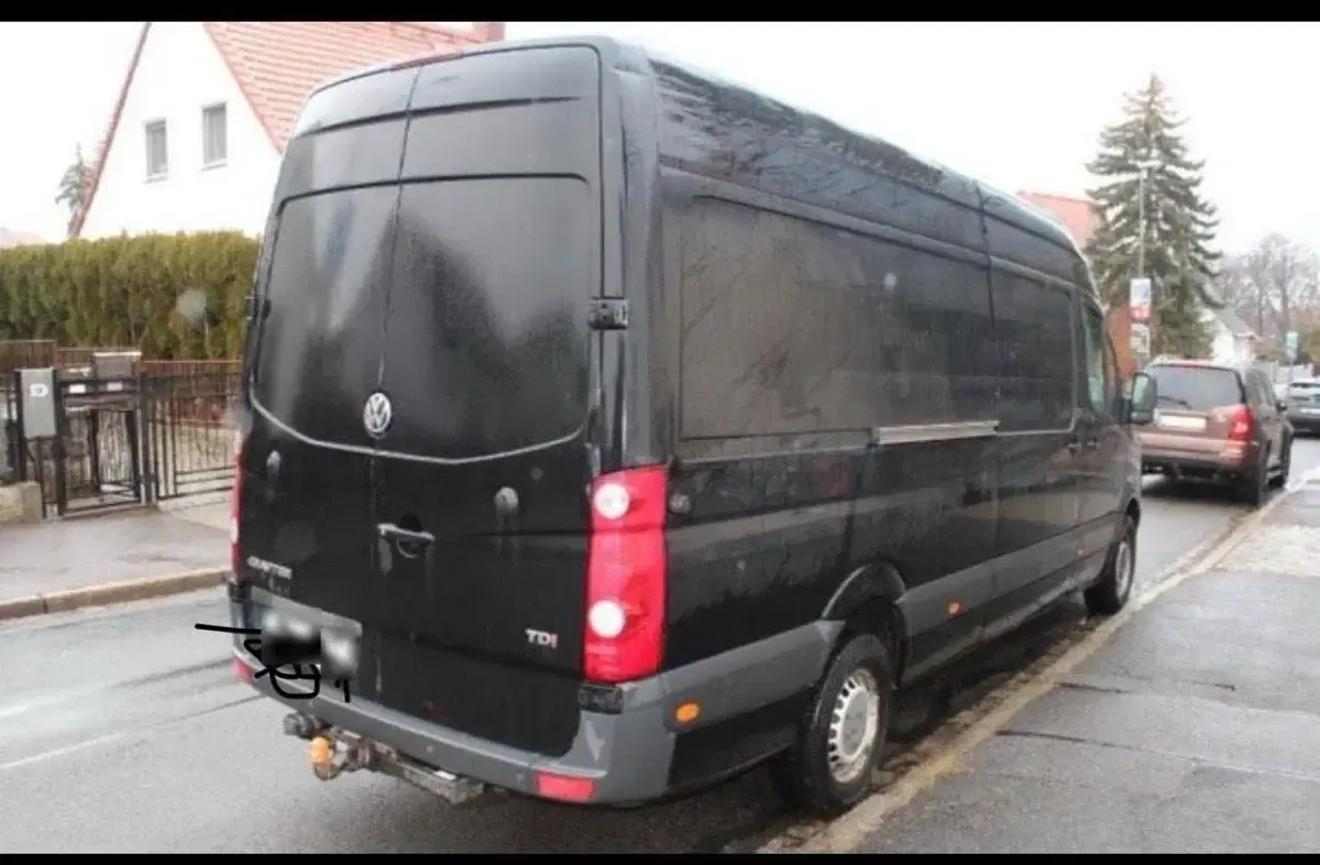 Gebraucht VW Crafter 136 PS (100 kW) 2017 Schwarz Van