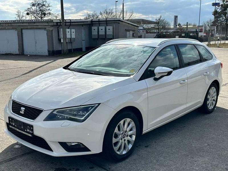 Gebraucht Seat Leon 125 PS (91 kW) 2014 Weiß Kombi
