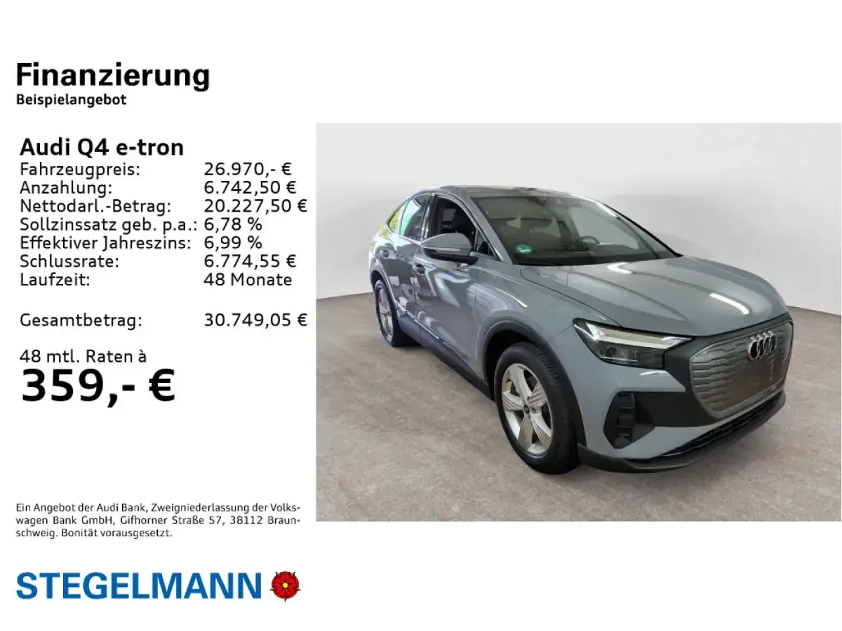 Gebraucht Audi Q4 e-tron 125 kW (170 PS) 2023 SUV
