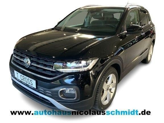 Schwarz Gebraucht 2022 VW T-Cross Style SUV | 22.770 € (Teuer) - Bild 1/4